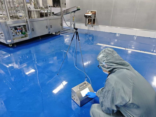 食品生产车间洁净区检测