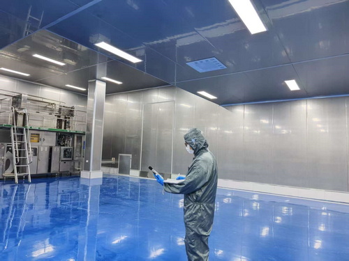 食品生产车间洁净区检测