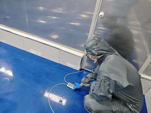 食品生产车间洁净区检测